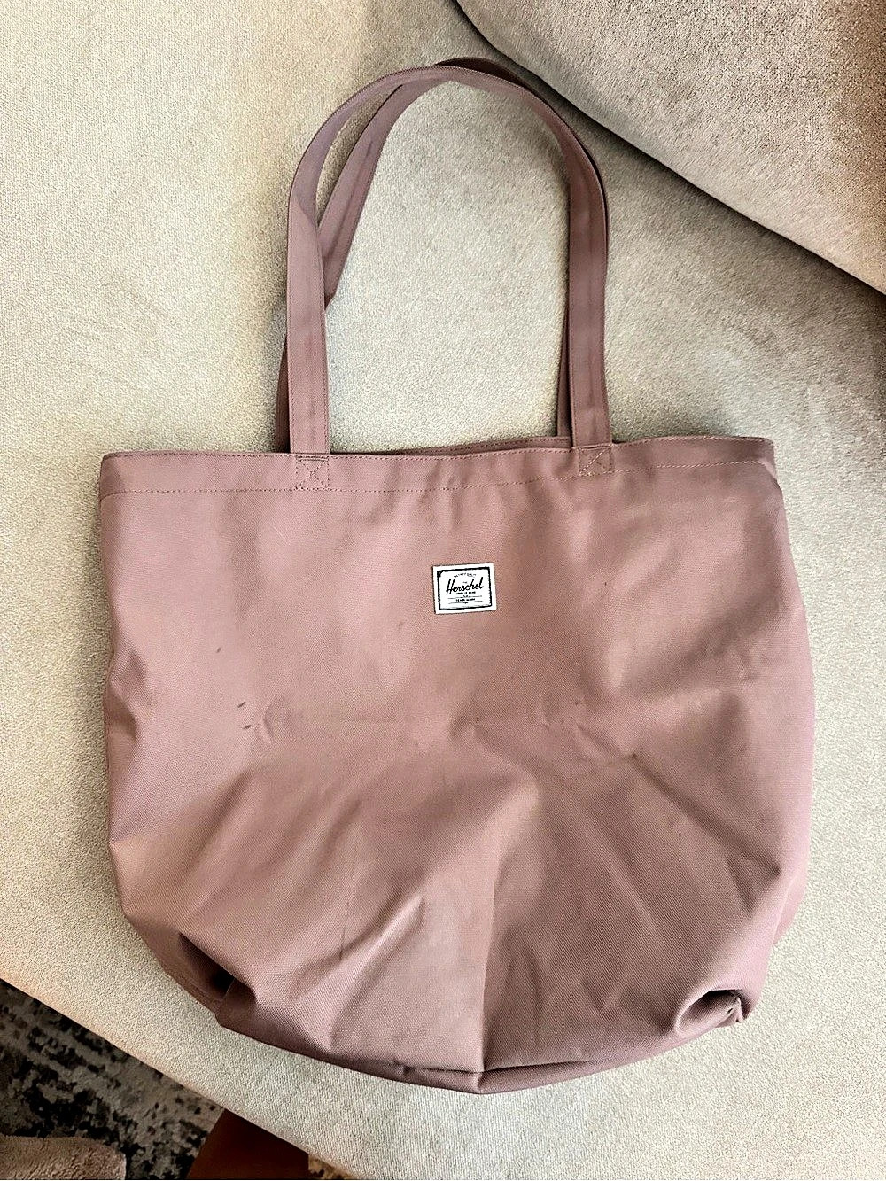 Herschel Pink Tote Bag